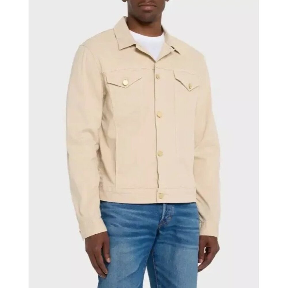 Monfrere Men's Dean Jacket  Slim Fit Trucker Japanese Denim -‎ Size M